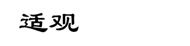 适观