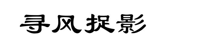 寻风捉影