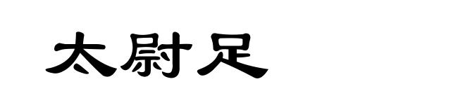 太尉足