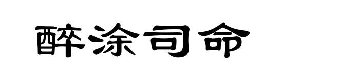 醉涂司命