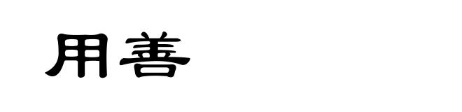 用善