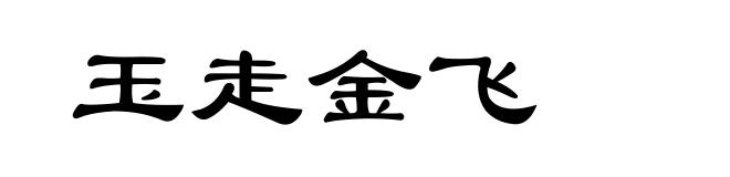 玉走金飞
