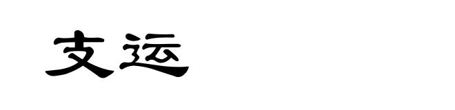支运