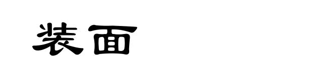 装面