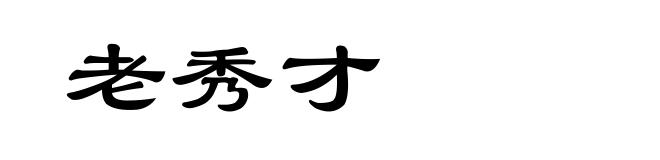 老秀才