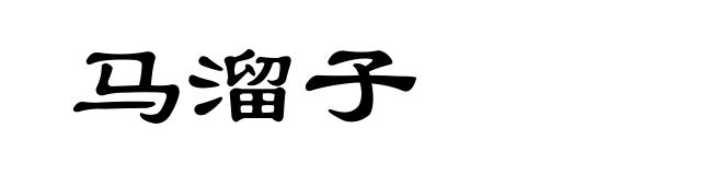马溜子