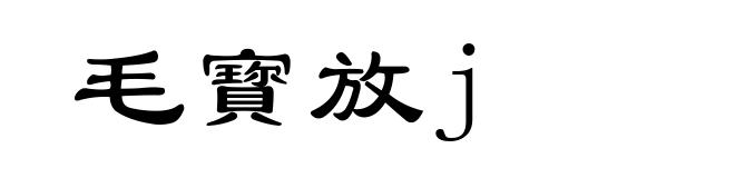毛寳放j