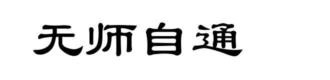 无师自通