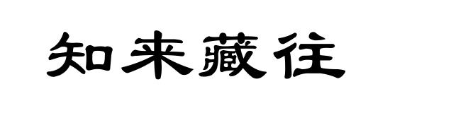 知来藏往