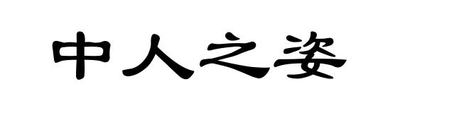 中人之姿