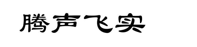 腾声飞实