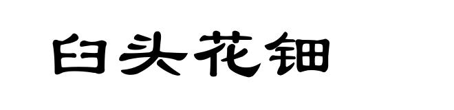 臼头花钿
