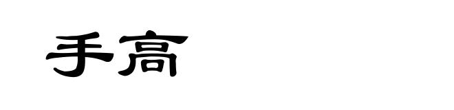 手高