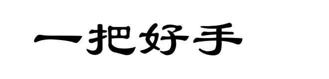 一把好手