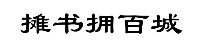 摊书拥百城