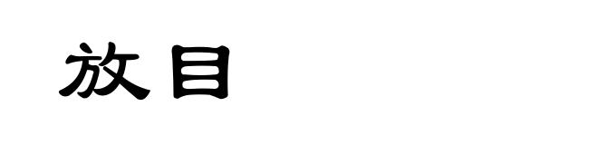 放目