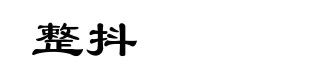 整抖