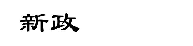 新政
