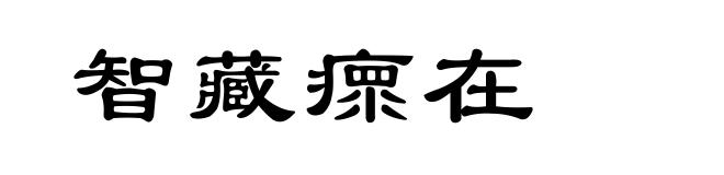 智藏瘝在