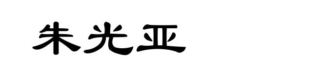 朱光亚