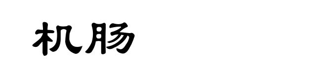 机肠