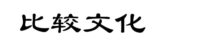 比较文化
