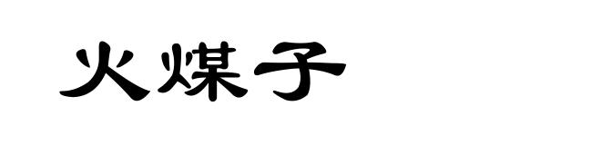 火煤子