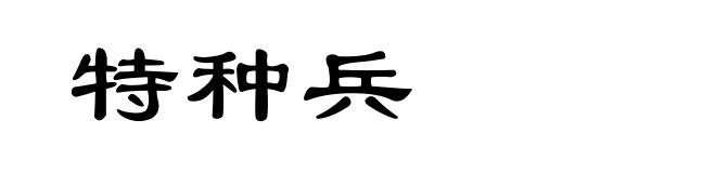 特种兵