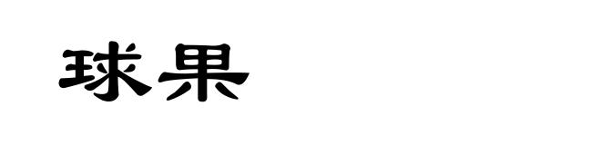 球果
