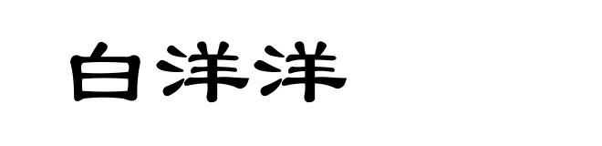 白洋洋