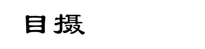 目摄