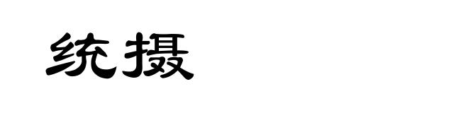 统摄