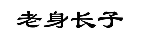 老身长子