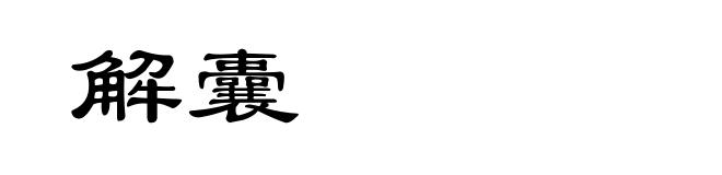 解囊