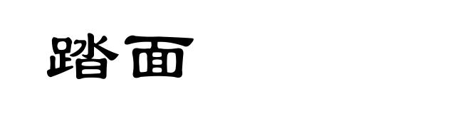 踏面