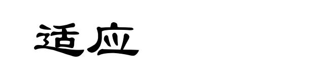 适应