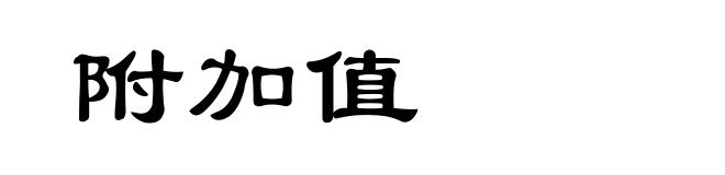 附加值
