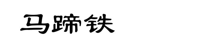 马蹄铁