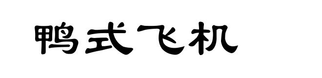 鸭式飞机