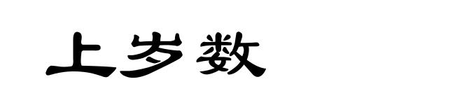 上岁数