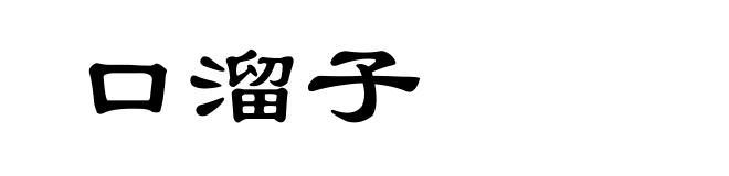 口溜子