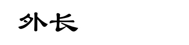 外长