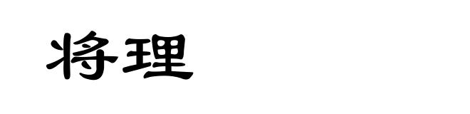 将理