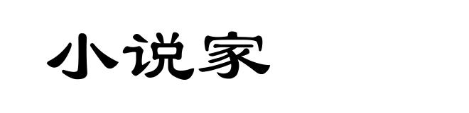 小说家
