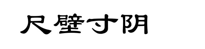 尺壁寸阴
