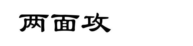两面攻