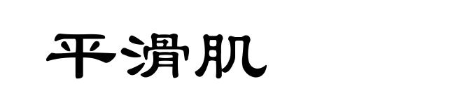 平滑肌